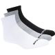 3. Skechers 3PPK Qtr Crew Socken S114235-BKWG Weiß 43-46