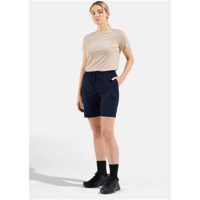 3. Damen-Shorts ODLO Essential Short, blau