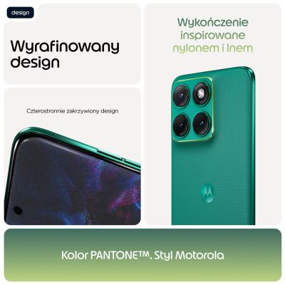 22. Motorola Moto Edge 70 Fusion 5G 8/256 GB Sportgrün Smartphone