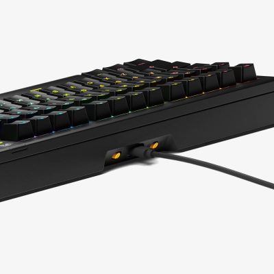 3. Glorious PC Gaming Race GMMK 3 Vorgefertigte USB-Tastatur QWERTY US-Englisch Schwarz