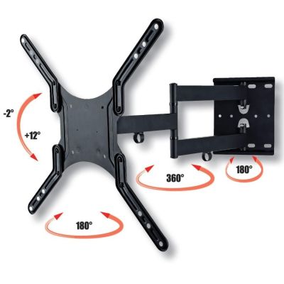 5. TECHLY TV-Wandhalterung LED/LCD 23-55 Zoll 45 kg