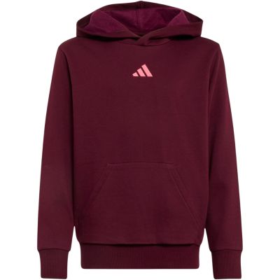 adidas Essentials Hoodie für Kinder, bordeauxrot KT3380