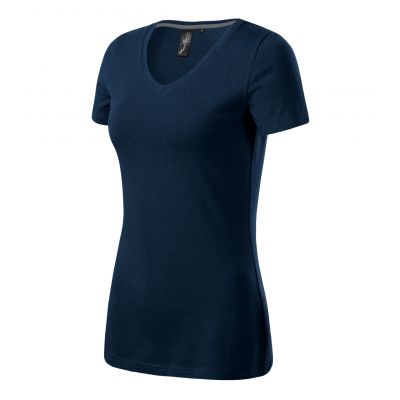 Malfini Action V-Ausschnitt T-Shirt W MLI-70102 marineblau