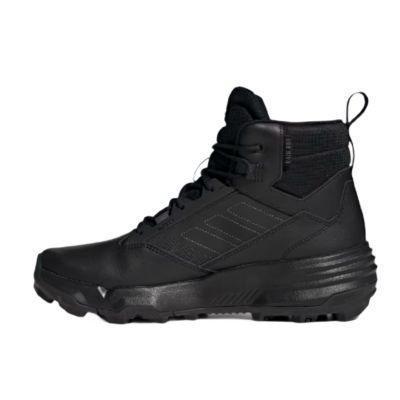 2. Adidas Terrex Unity Leather Mid RAIN.RDY Herren-Winterstiefel schwarz - GZ3325