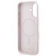 7. Karl Lagerfeld Silikon Karl&Choupette Heads Ring MagSafe iPhone 16 Hülle - Rosa