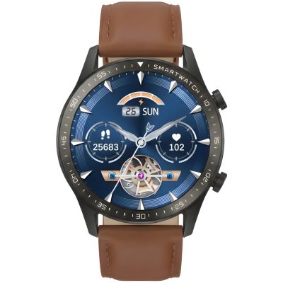 3. Smartwatch Gravity Silver 2 Armbänder GT10-8