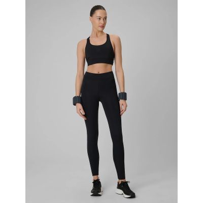 7. Schnelltrocknende Trainingsleggings für Damen 4F 4FRSS26TFTIF526-20S