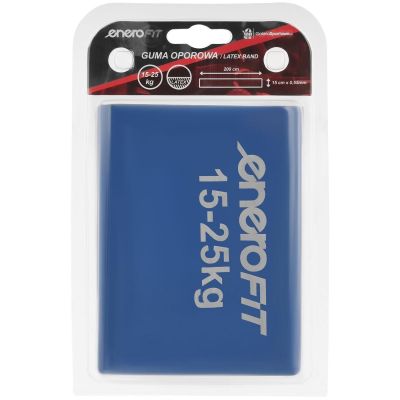 5. Trainingstape für Pilates-Übungen, 2000 x 150 x 0,550 mm, 15–25 kg, blau