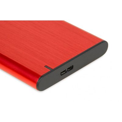 3. I-BOX HD-05 Externes Gehäuse 2,5" USB 3.1 Gen. 1 Rot