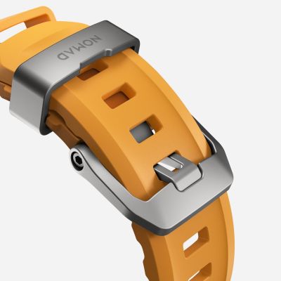 5. Nomad Rocky Point Armband aus Naturleder und Titan