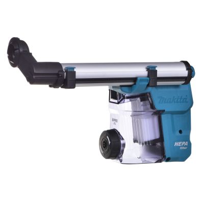 3. MAKITA HR3012FCWJ SDS-Plus 3,9J 1050W AVT MAKPAC Bohrhammer + DX11 Staubabsaugung Schwarz, Blau