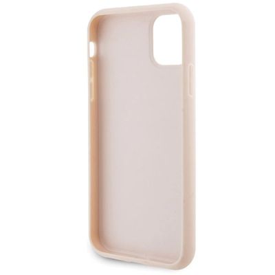 7. Karl Lagerfeld Quilted K Pattern Hülle für iPhone 11 / Xr – Rosa