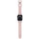 2. Hello Kitty Silikon-Tags-Graffiti-Armband für Apple Watch 38/40/41 mm – Rosa