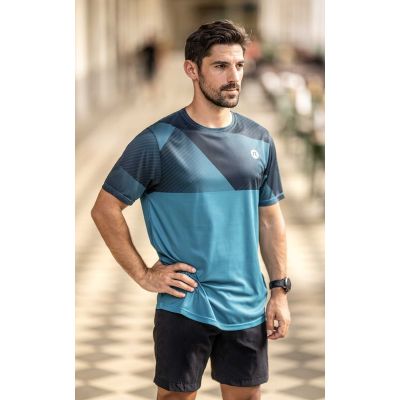 3. Rogelli RUSH Laufshirt Blau XL