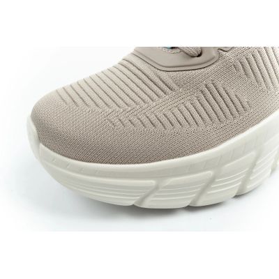 6. Skechers Bobs B Flex Damen-Sneaker, modisches Beige