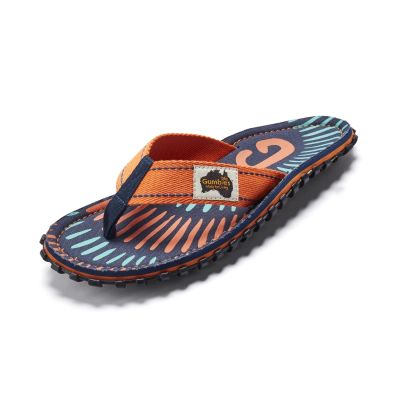 4. Gumbies Unisex-Flip-Flops ISLANDER FLIP-FLOP TANGERINE BURST