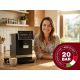 13. ELDOM Automatische Espressomaschine ECA10, 20 bar, 7 Automatikprogramme, 1400 W, Behälter: Milch 0,75 l, Wasser 1,5 l