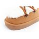 15. D.Franklin Damen Winter Schneestiefel, Modisches Fellfutter, Hoch