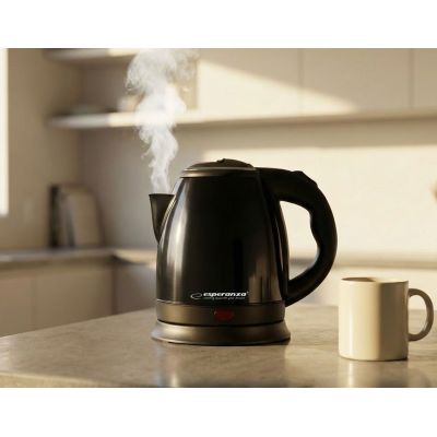 10. ESPERANZA Wasserkocher Parana 1,0 l Schwarz EKK128K