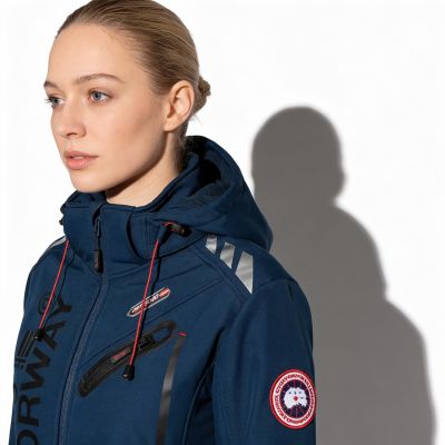 6. Geographical Norway Damen-Softshelljacke REINE ASSORT B EO LADY 007 NAVY / NAVY (WU8088F/GNO-MARINE / MARINE)