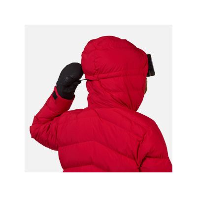 7. ROSSIGNOL W WISPILE RIPSTOP DOWN JKT Damen-Skijacke rot