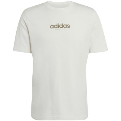2. adidas Herren-T-Shirt mit Burger-Motiv, cremefarben, KT9723