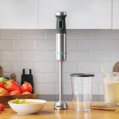 3. Cecotec Power TitanBlack 1200 XL 0,8 l Stabmixer 1200 W Schwarz, Silber