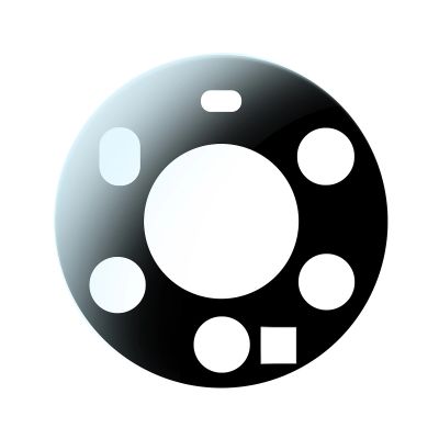 2. Baseus Huawei Mate 40 Pro+ Kamerafolie 0,3 mm (2 Stück) transparent + Reinigungsset (SGQK000602)