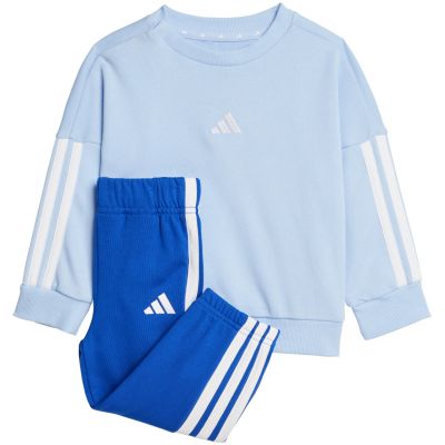 Adidas Essentials Jogginghose, blauer Kinder-Trainingsanzug JD6483