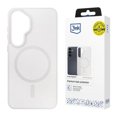 24. 3mk Smoke MagCase für Samsung Galaxy S26 - weiß