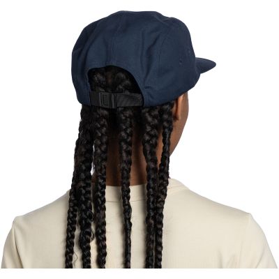 3. BUFF 5 PANEL VENTURE CAP SOLID NAVY Baseballkappe