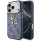 Guess 4G Big 4G Classic Logo Hülle für iPhone 18 Pro / 17 Pro – Blau und Gold