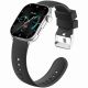 7. GRAVITY GT28-9 Damen-Smartwatch-Armband + Armband Schwarz Silber
