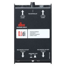 dbx DBXDJDI Passive Direct Box Schwarz