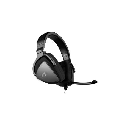5. ASUS ROG Delta S Gaming-Headset mit Kabel und Kopfbügel, Schwarz