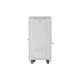 4. LANBERG Standschrank 19" 22U 600x600 GRAU