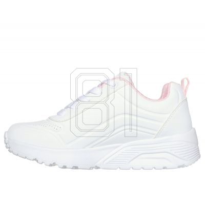 4. Skechers Uno Lite - Easy Zip Jr 310387L WHT Schuhe