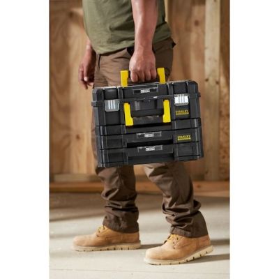 7. Stanley FATMAX FMST1-71981 Werkzeugkoffer, Kunststoff, Schwarz, Gelb