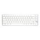 Ducky One 3 Aura White SF Gaming-Tastatur, USB, QWERTY, US-Englisch, Weiß