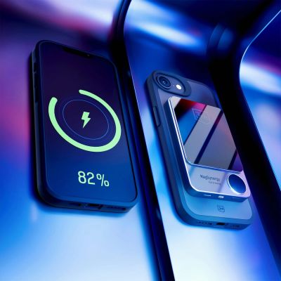 15. 3mk Smoke MagCase für Apple iPhone SE4/16E – Mattschwarz