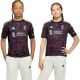 adidas Liverpool FC 26/27 Auswärtstrikot für Kinder, Schwarz und Rosa KB8284