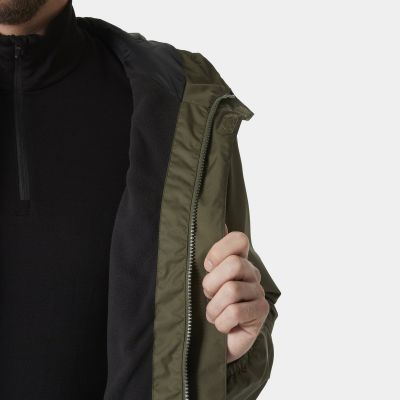 13. Helly Hansen Vancouver wasserdichte Jacke mit Fleecefutter M 54269 431
