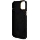 7. Guess Silicone Logo Strass 4G Case für iPhone 15 Plus / 14 Plus 6.7" - Schwarz