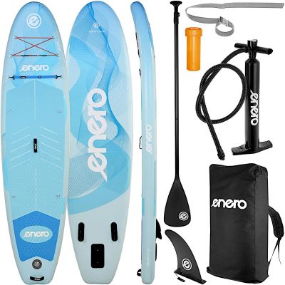 23. SET - 150 kg aufblasbares SUP-Board ENERO 320x81x15 cm