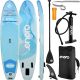 23. SET - 150 kg aufblasbares SUP-Board ENERO 320x81x15 cm
