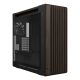 26. ASUS ProArt PA602 Wood Edition Modern Black – Midi-Tower mit Seitenwand aus gehärtetem Glas, Schwarz, Holz