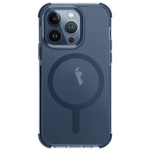 Uniq Combat Magclick Ladehülle für iPhone 15 Pro – blau
