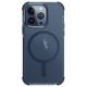 Uniq Combat Magclick Ladehülle für iPhone 15 Pro – blau