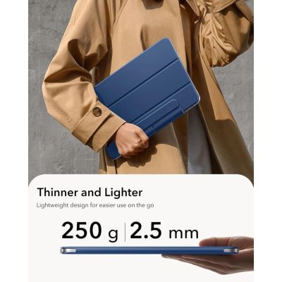 3. ESR Rebound Magnethülle für iPad Air 10,9" (2020/2022) / 11" (2024/2025/2026) – Marineblau