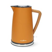 Elektrischer Wasserkocher Nedis KAWK510EYW 1,7 l Orange